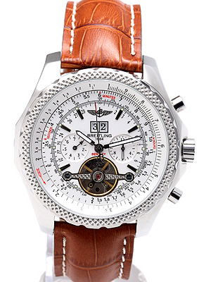 Breitling / Bentley Motors Tourbillon White Dial B