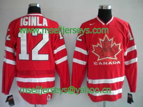 NHL Jerseys Canada olympic