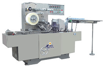 Cosmetic box packing machine