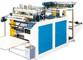 heat sealing and cutting bag making machine