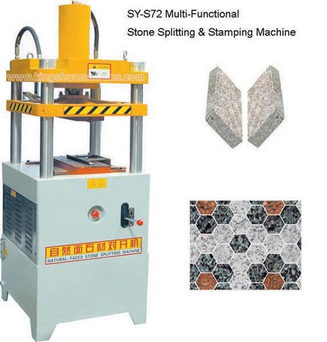 Hydraulic Stone Splitter And Stamping Machine