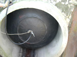 Pipe plug with rubber bag