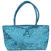 Embroiderd Fashion Silk Handbag with Beads