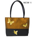 Embroidered Silk Bag with Butterfly