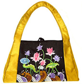 Embroidered Fasshion Silk Handbag