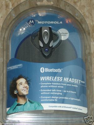 motorola bluetooth headset hs820