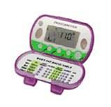 Pedometer with Body Fat Analyser