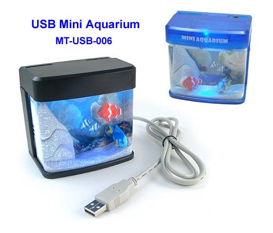 USB Mini Aquarium With Light