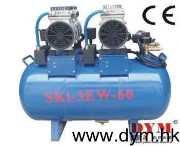 SKI One for three silence oil free compressor