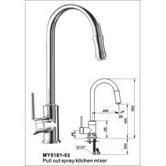 Single-Handle Kitchen Faucet