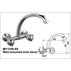 Wall-Mounted Sink Tap