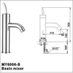 Single Handle Basin Tap