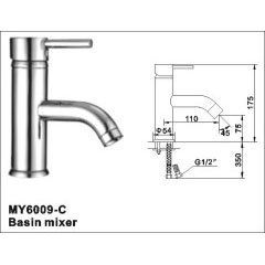 Single Handle Kitchen Mixer