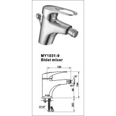 Monobloc Bidet Mixer