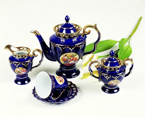 sell porcelain coffee sets 15pcs