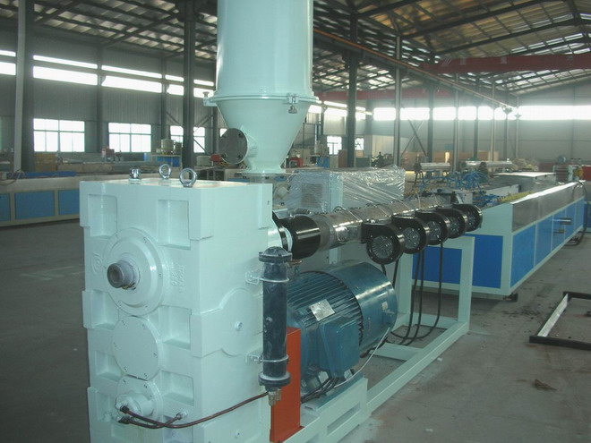 Wood Plastic Composite Profile Extrusion Line