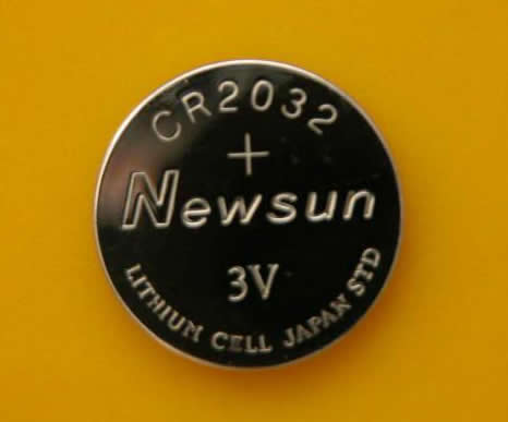 newsun - CR2032 3V Lithium Button-Cell Battery 