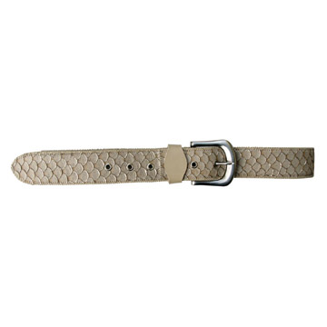 fish leather belt