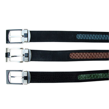 fish leather belt