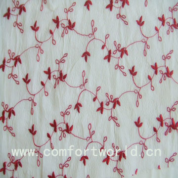 100 Percent Polyester Embroidery Curtain