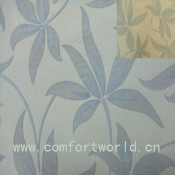 Print Sofa Flocking Fabric