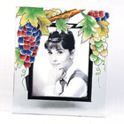 Glass photo frame