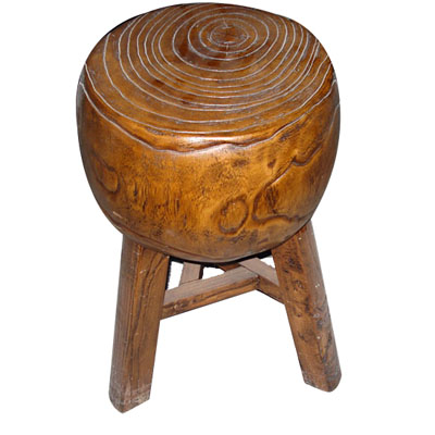 Antique Round Stool