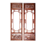 Antique Chinese Carved Window