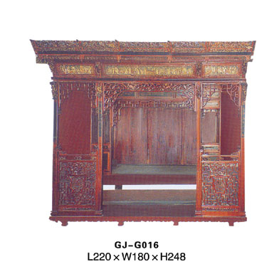 Chinese Antique Wedding Bed