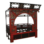 Chinese Antique Wooden Bed