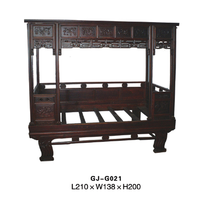 Chinese Antique Bed