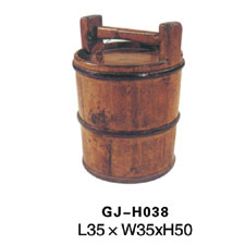 Antique Wodoen Bucket