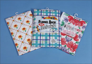 Flannel Back Tablecloth