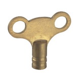 Brass radiator key