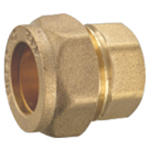 Stop ends, Compression Brass Fitting