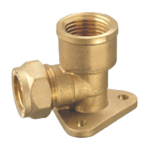 Wall plate elbow, Brass Fittings