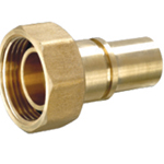 Brass tap connector