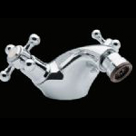 Monobloc bidet mixer