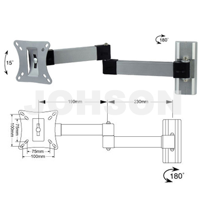 Articulating Arm LCD Wall Mount