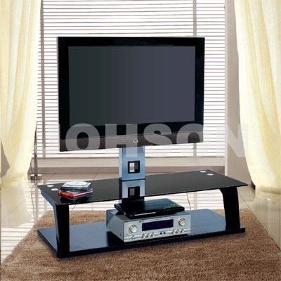 Tempered Glass TV Stand