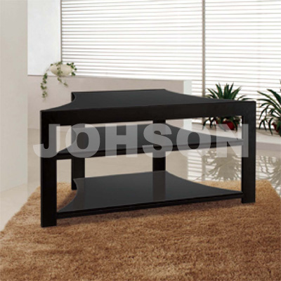 Black Glass Plasma Tv Stand