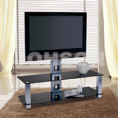 Plasma TV Stand with Under Shelf