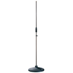 straight Round Base Mic Stand