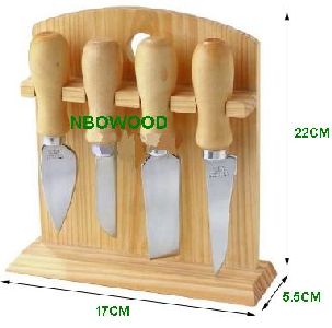 wooden knife rest 