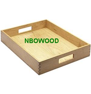 wooden tray