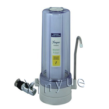 Single Water Filter With Matel Connector