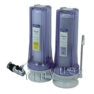 Two Stage Water Filter With Matal Connector