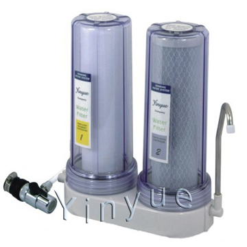 Two Stage Water Filter With Matal Connector