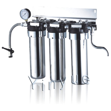 Stainless Steel Three Stage Water Filter