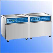 Medical numerical control double-tank ultrasonic cleaning assembly line 